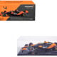 McLaren MCL38 #4 Lando Norris "OKX" Winner Formula One F1 "Miami GP" (2024) with Display Case 1/24 Diecast Model Car by Bburago