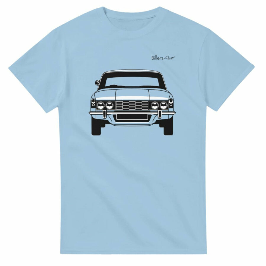 Rover 3500S P6 Front View Super Cool T-Shirt Automotive