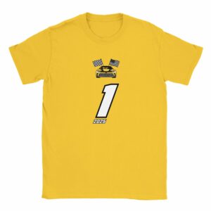 No1 Stock Car Racing T-Shirt - Ross Chastain Nascar by Billeresque