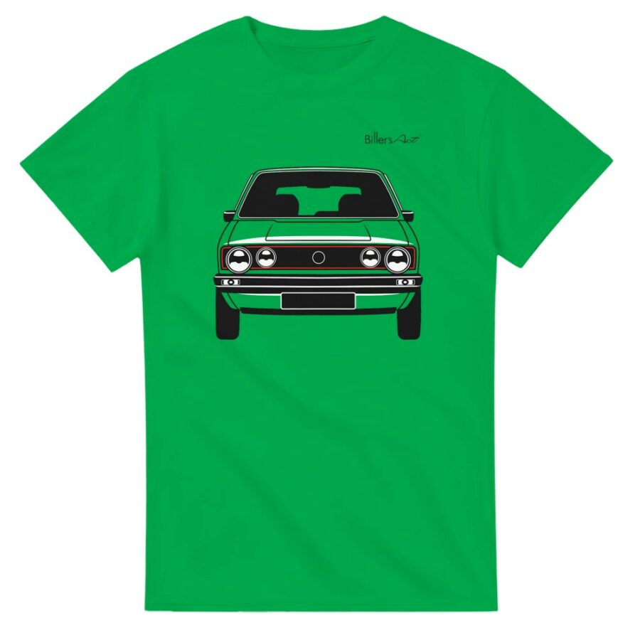 VW Golf GTI Mk1 Front View Super Cool T-Shirt Automotive