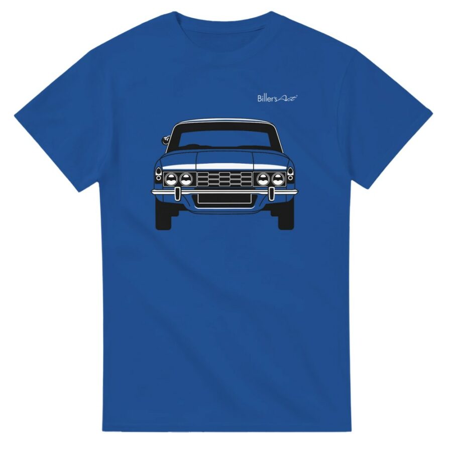 Rover 3500S P6 Front View Super Cool T-Shirt Automotive