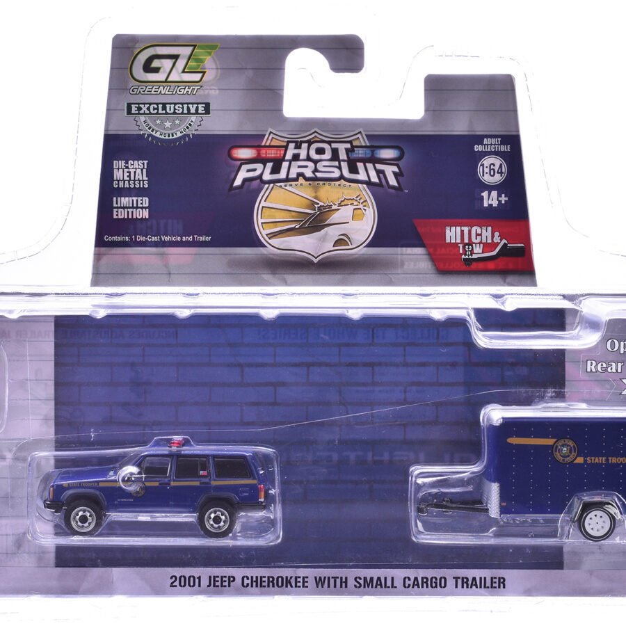 "Hot Pursuit Hitch & Tow" Series 1 Set of 3 pieces 1/64 Diecast Model Cars by Greenlight Automotive