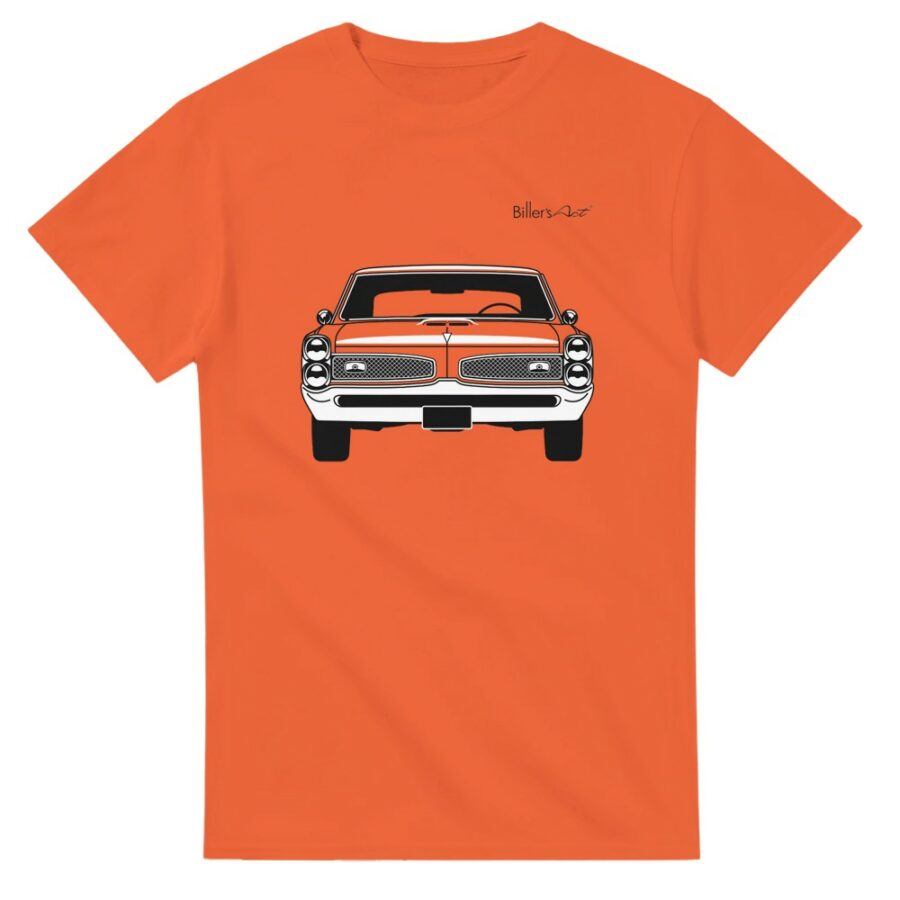 Pontiac GTO Front View Super Cool T-Shirt Automotive