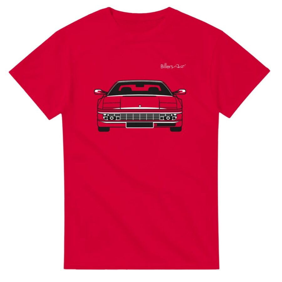 Ferrari Testarossa Front View Super Cool T-Shirt Automotive
