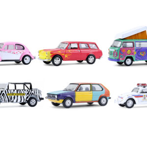 "Club Vee-Dub" Series 21 Set of 6 pieces 1/64 Diecast Model Cars by Greenlight from the Sports Car Racing Collectibles store collection.