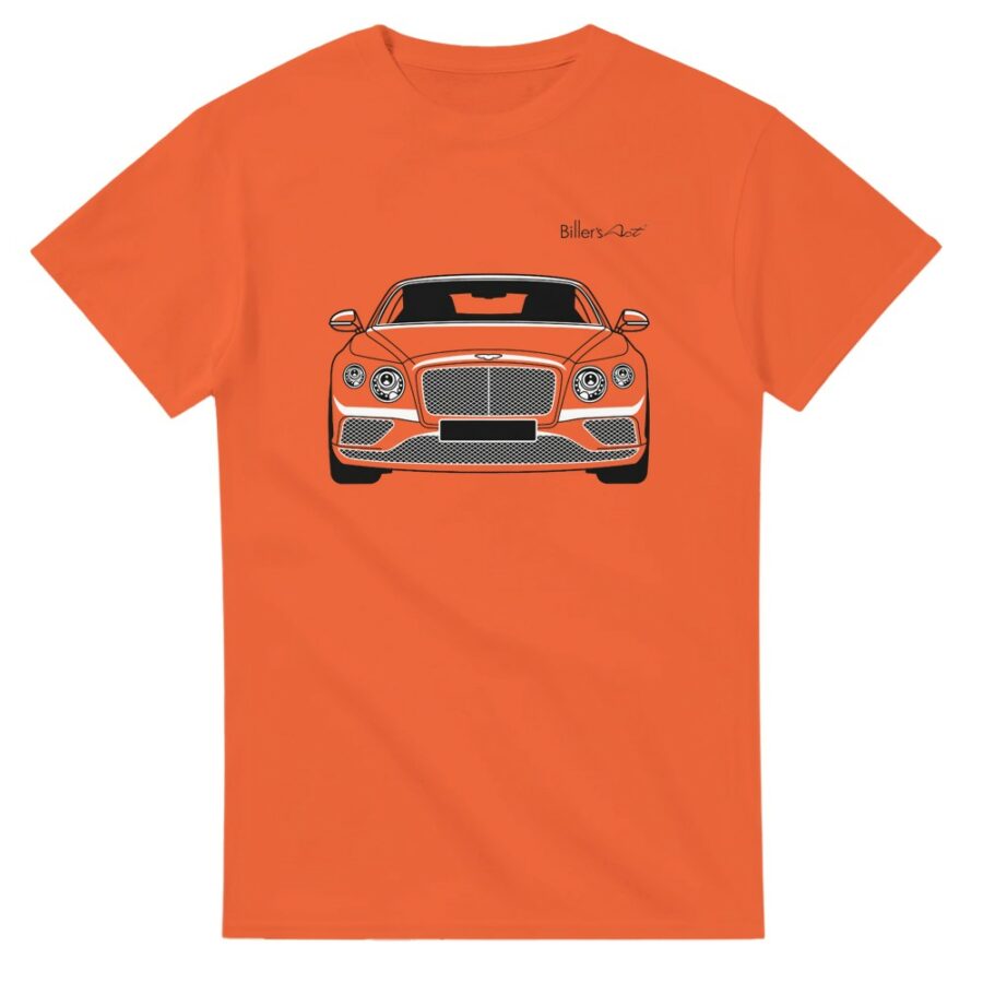 Bentley Continental GT Front View Super Cool T-Shirt Automotive