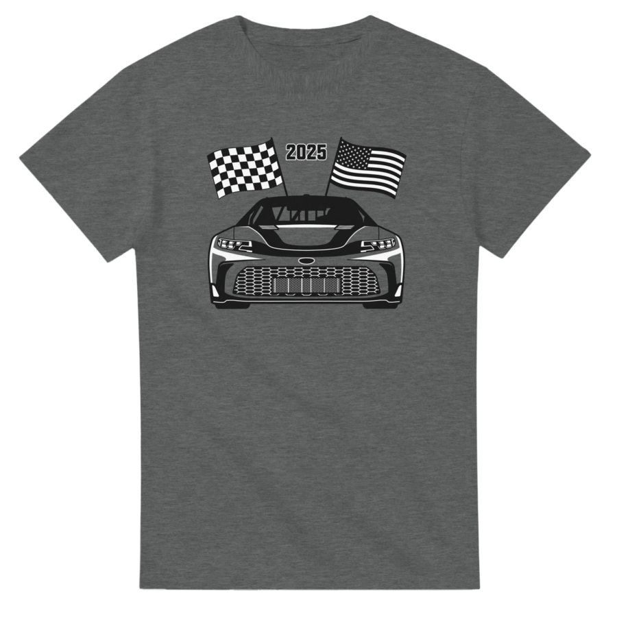 Stock Car Racing T-Shirt - with 2025 Fixtures Nascar