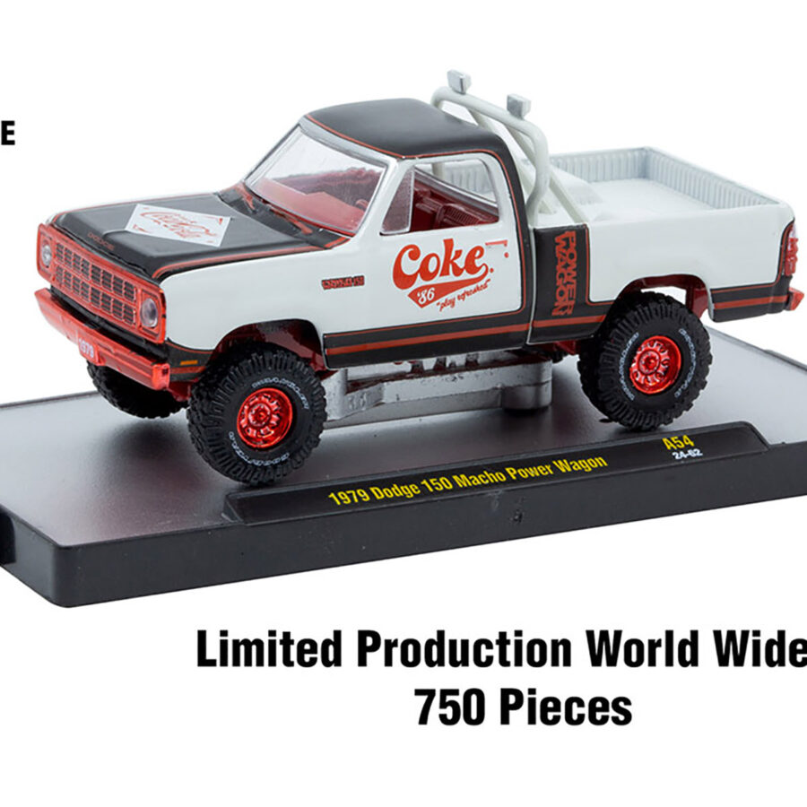 "Sodas" Set of 3 pieces Release 54 Limited Edition to 10000 pieces Worldwide 1/64 Diecast Model Cars by M2 Machines Automotive