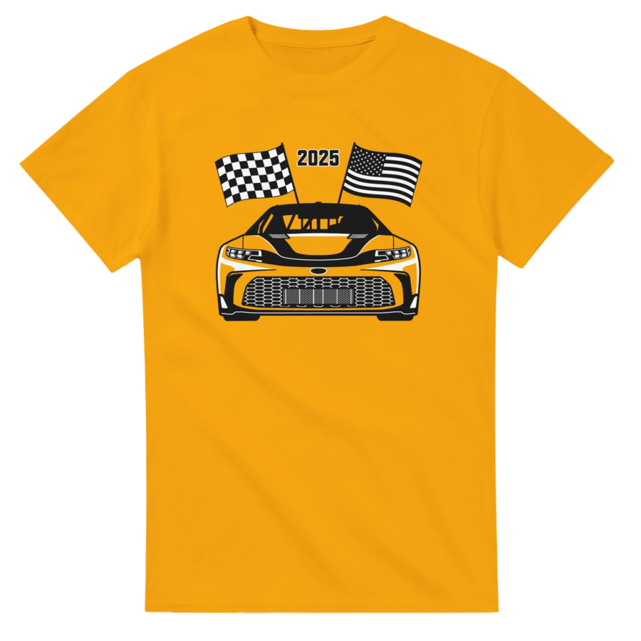 Stock Car Racing T-Shirt - with 2025 Fixtures Nascar