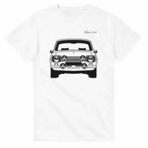 Ford Escort Mk1 Front View Super Cool T-Shirt from the Ford store collection.
