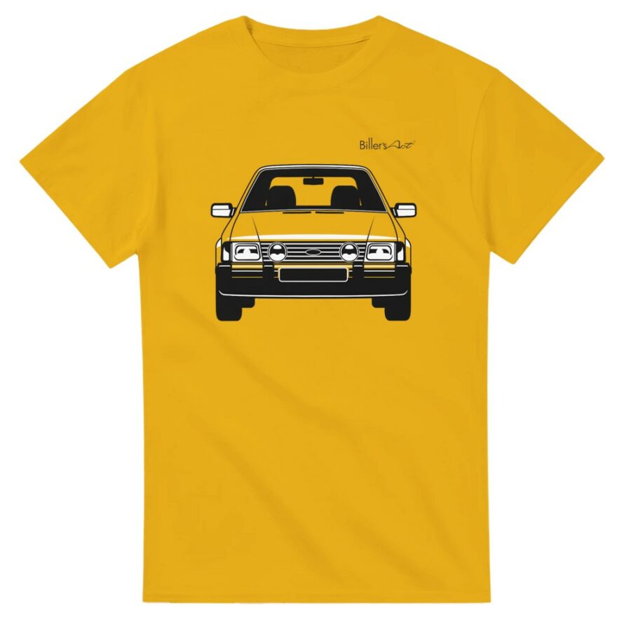 Ford Escort XR3i Front View Super Cool T-Shirt Automotive