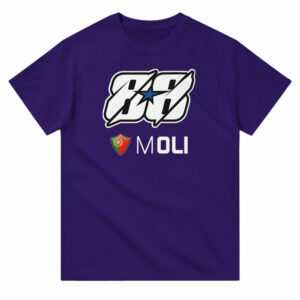 Miguel Oliveira 2025 MotoGP Race Calendar T-Shirt from the MotoGP Gifts store collection.