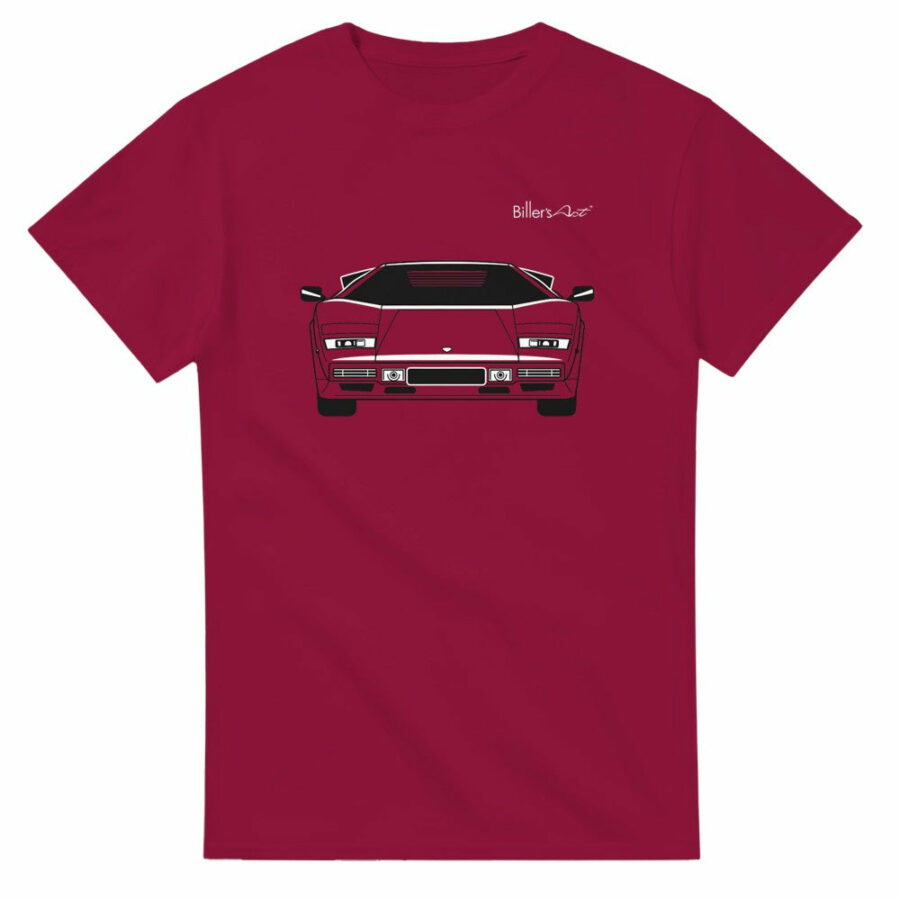 Lamborghini Countach Front View Super Cool T-Shirt Automotive