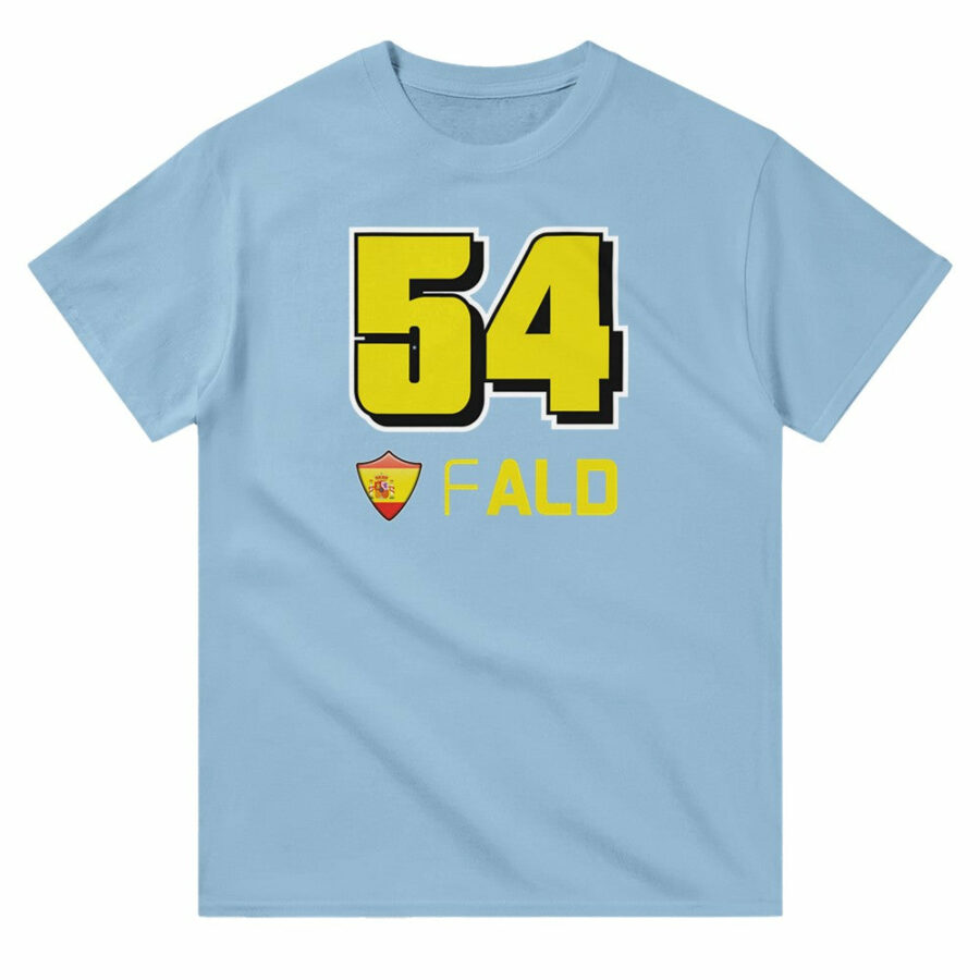 Fermin Aldeguer 2025 MotoGP Race Calendar T-Shirt from the Sports Car Racing Apparel store collection.
