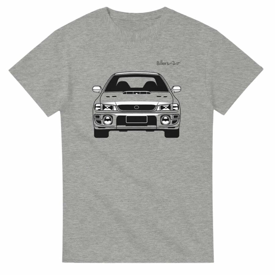 Subaru Impretza STi Front View Super Cool T-Shirt Automotive