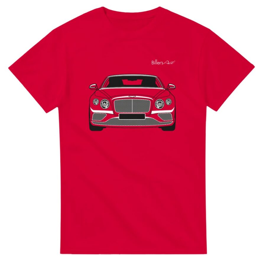 Bentley Continental GT Front View Super Cool T-Shirt Automotive