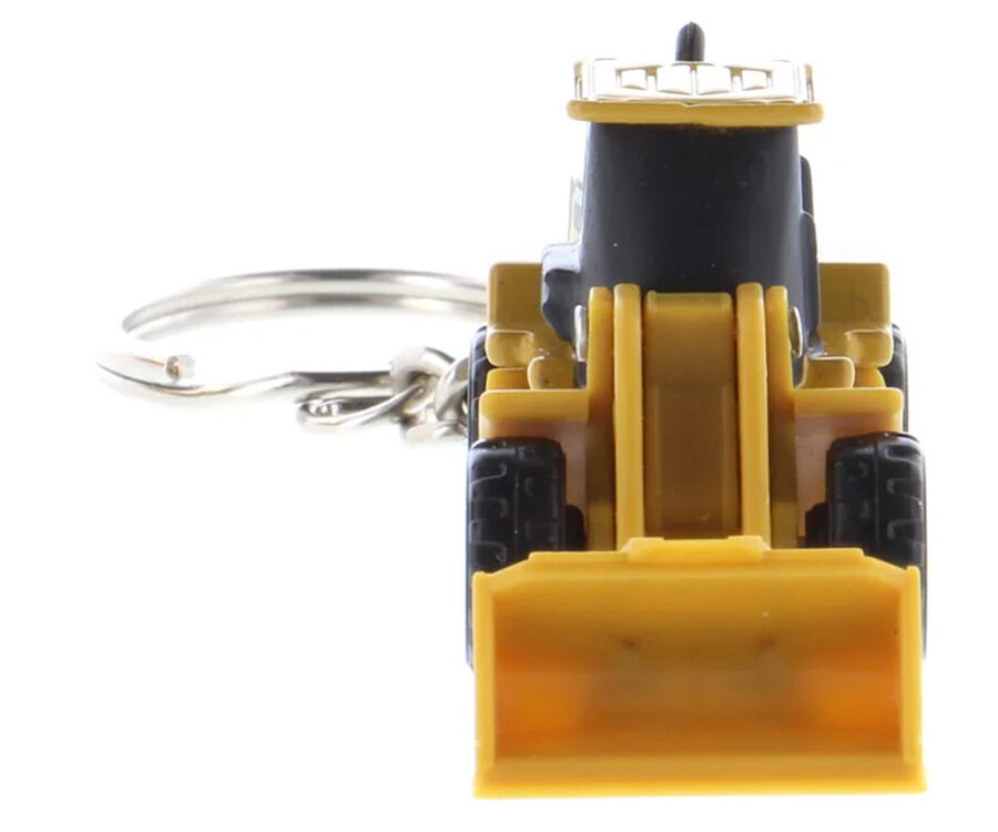 CAT Caterpillar 950M Wheel Loader Keychain Yellow Diecast Model by Diecast Masters Automotive