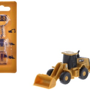 CAT Caterpillar 950M Wheel Loader Keychain Yellow Diecast Model by Diecast Masters from the Sports Car Racing Gifts store collection.