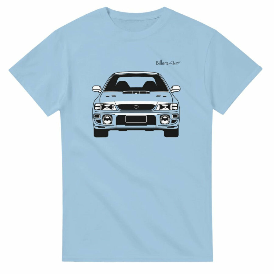 Subaru Impretza STi Front View Super Cool T-Shirt Automotive