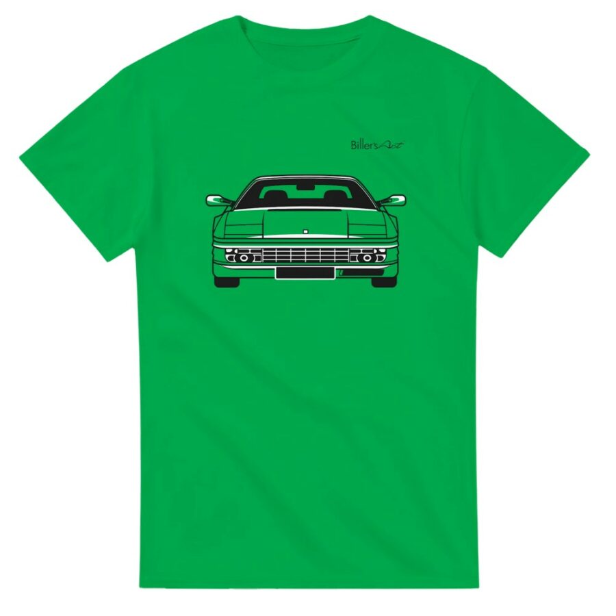 Ferrari Testarossa Front View Super Cool T-Shirt from the Ferrari Automotive store collection.