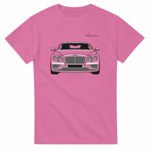 Bentley Continental GT Front View Super Cool T-Shirt  by Billeresque