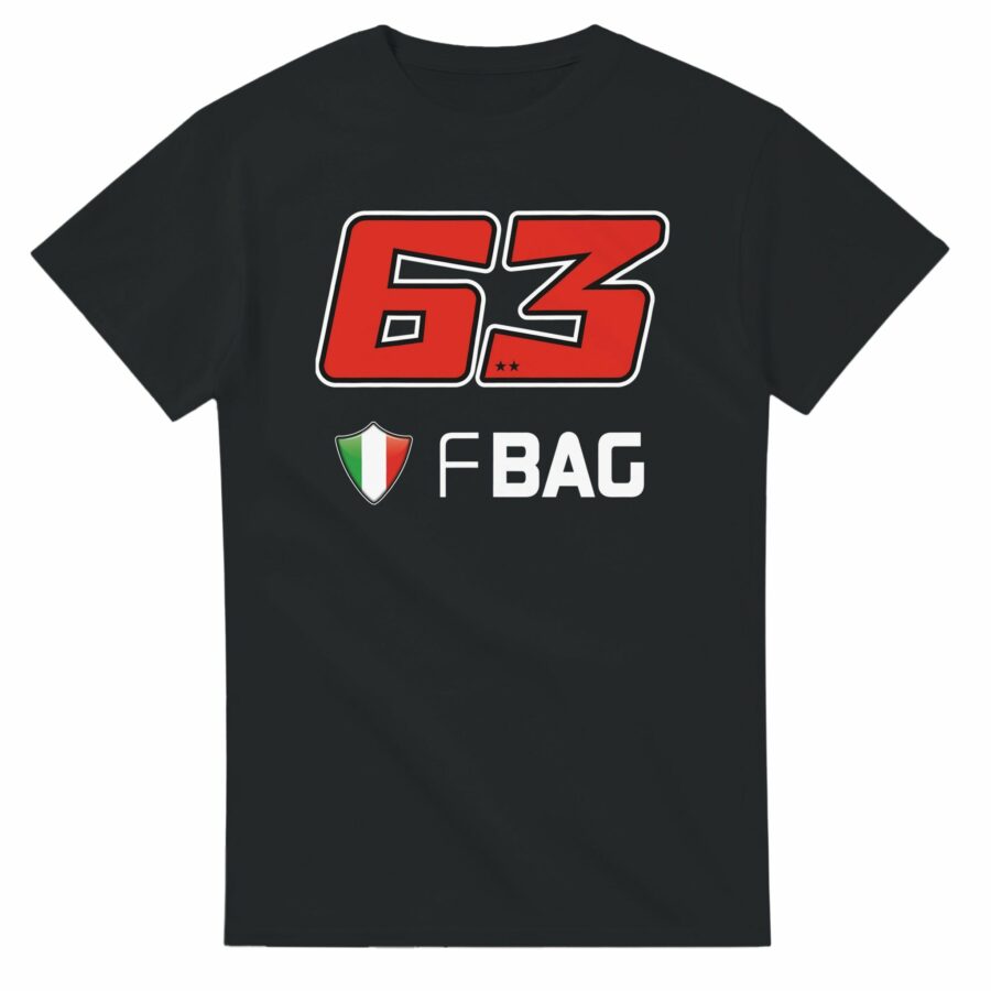 Francesco Pecco Bagnaia 2025 MotoGP Race Calendar T-Shirt Sports Car Racing Accessories