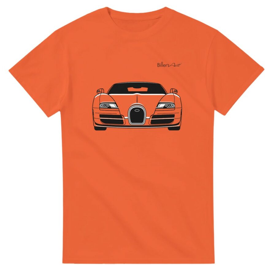 Bugatti Veyron Front View Super Cool T-Shirt Automotive