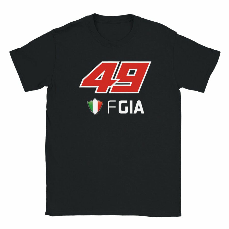 Fabio di Giannantonio 2025 MotoGP Race Calendar T-Shirt Sports Car Racing Gifts
