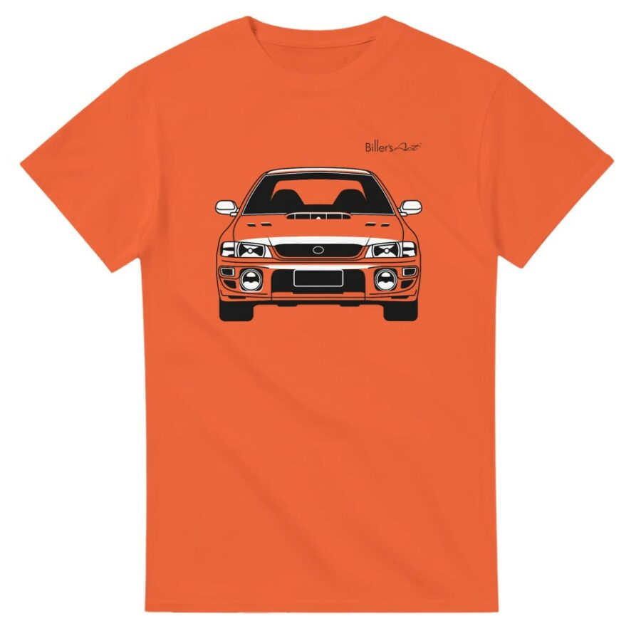 Subaru Impretza STi Front View Super Cool T-Shirt Automotive