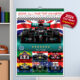 Formula 1 All Time Best Drivers 2026 12 Month Calendar