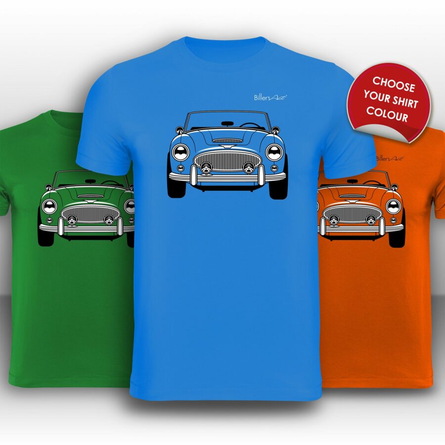 Austin Healey Front View Super Cool T-Shirt Automotive