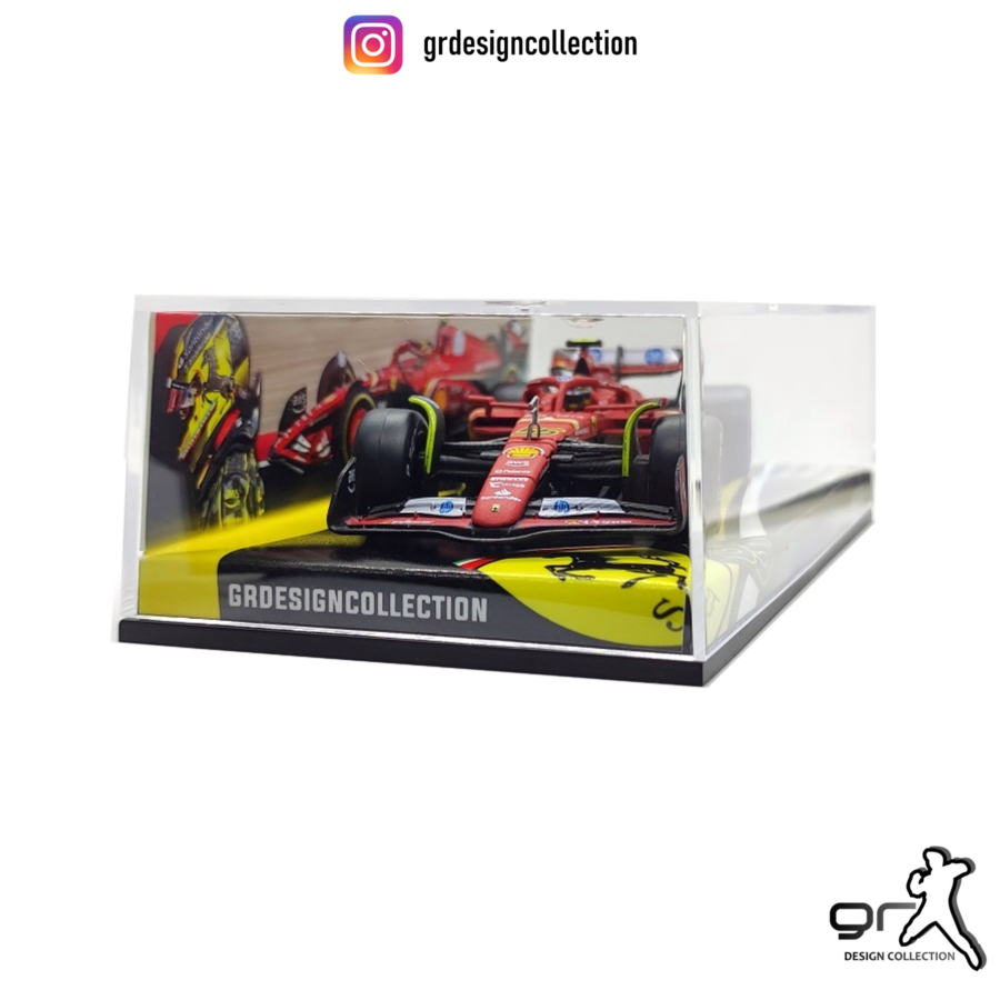 Carlos Sainz - Ferrari SF-24 - F1 Italian GP 2024 / 1:43 Belgium GP - Spa-Francorchamps Track Art