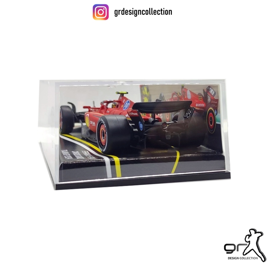 Carlos Sainz - Ferrari SF-24 - F1 Italian GP 2024 / 1:43 Belgium GP - Spa-Francorchamps Track Art