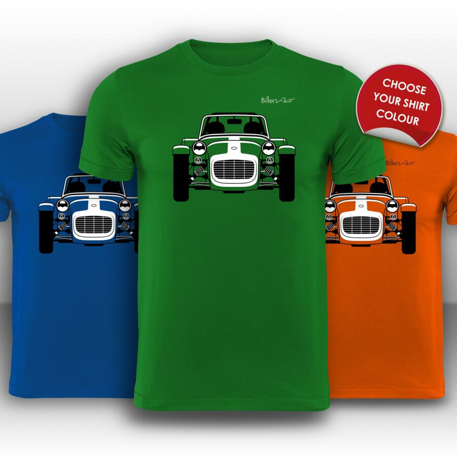 Caterham 7 Front View Super Cool T-Shirt Automotive