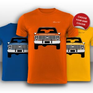 Chevrolet Blazer Cheyenne Front View Super Cool T-Shirt  by Billeresque