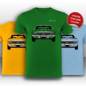 Chevrolet Camero SS Front View Super Cool T-Shirt Chevrolette by Billeresque