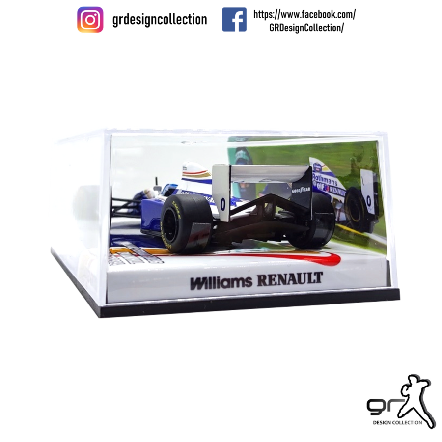 Damon Hill - Williams FW16 - F1 Brazilian GP 1994 / Altaya - IXO / 1:43 Belgium GP - Spa-Francorchamps Track Art