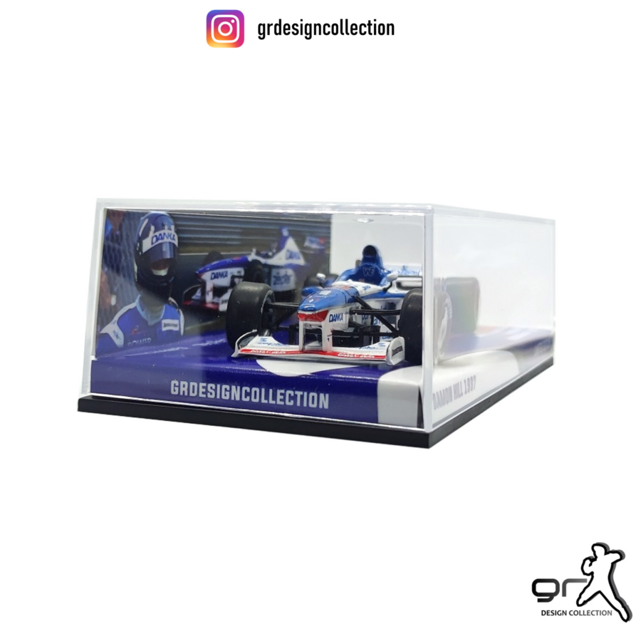 Damon Hill - Arrows A18 - F1 Hungarian GP 1997 / Altaya - IXO / 1:43 Belgium GP - Spa-Francorchamps Track Art