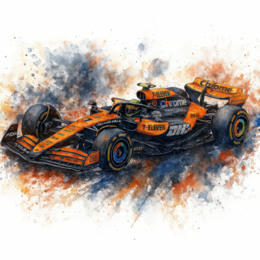Pack of 4 F1 Car Coasters – Formula 1 Gift Set Aston Martin F1 Team