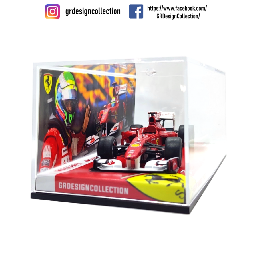 Felipe Massa- Ferrari F10 800th GP - F1 Turkish GP 2010 / Altaya - IXO / 1:43 Bahrain GP - Sakhir Track Art