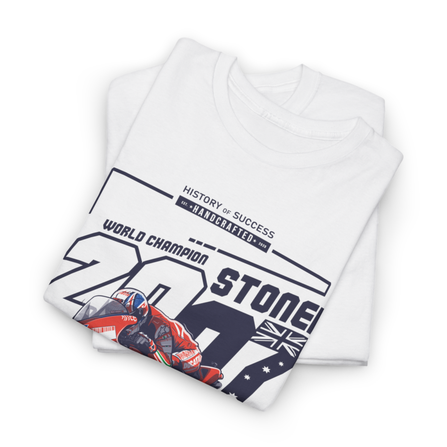 Casey Stoner | 2007 | World Champion | T-Shirt MotoGP Memorabilia