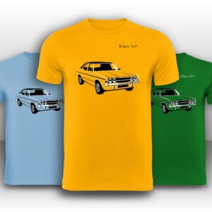 Ford Cortina MK3 GXL Super Cool T-Shirt from the Ford store collection.