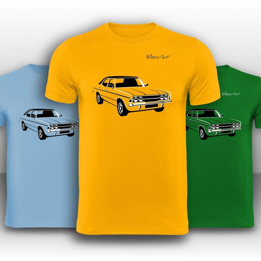 Ford Cortina MK3 GXL Super Cool T-Shirt from the Ford store collection.