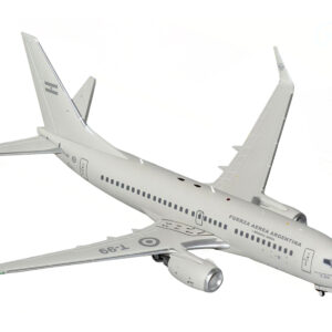 Boeing 737-700 Transport Aircraft "Fuerza Aerea Argentina (Air Force)" (T-99) Gray "Gemini 200" Series 1/200 Diecast Model Airplane by GeminiJets from the Sports Car Racing Gifts store collection.