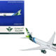 Boeing 787-9 Commercial Aircraft "Saudia Airline" (HZ-ARB) White with Tail Graphics 1/400 Diecast Model Airplane by GeminiJets