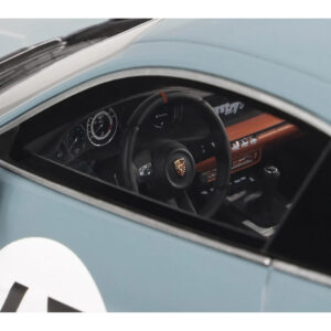 2024 Porsche 911 S/T #63 Shore Blue Metallic 1/18 Model Car by GT Spirit by Diecast Mania