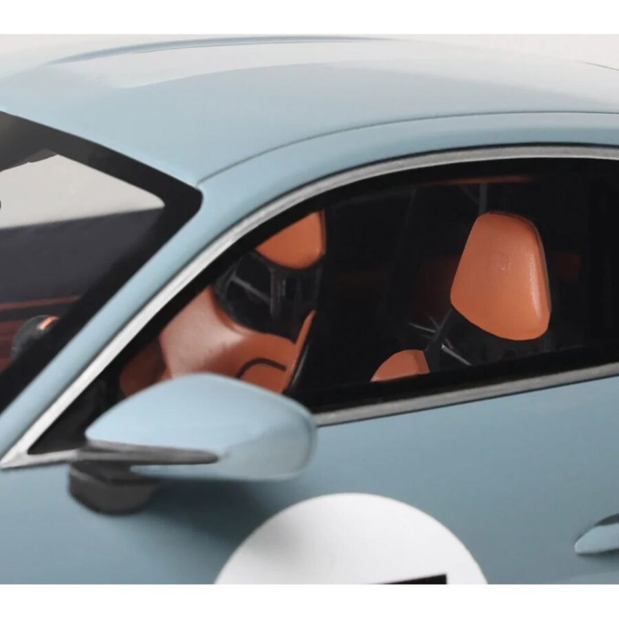 2024 Porsche 911 S/T #63 Shore Blue Metallic 1/18 Model Car by GT Spirit Automotive