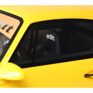 2024 Porsche 911 (964) RWB "Qeema" Yellow 1/18 Model Car by GT Spirit by Diecast Mania