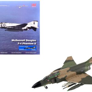 McDonnell Douglas F-4D Phantom II Fighter-Bomber Aircraft "66-7463 MiG Killer 665th TFS 432nd TRW Thailand" (1972) United States Air Force "Air Power Series"  1/72 Diecast Model by Hobby Master  by Diecast Mania