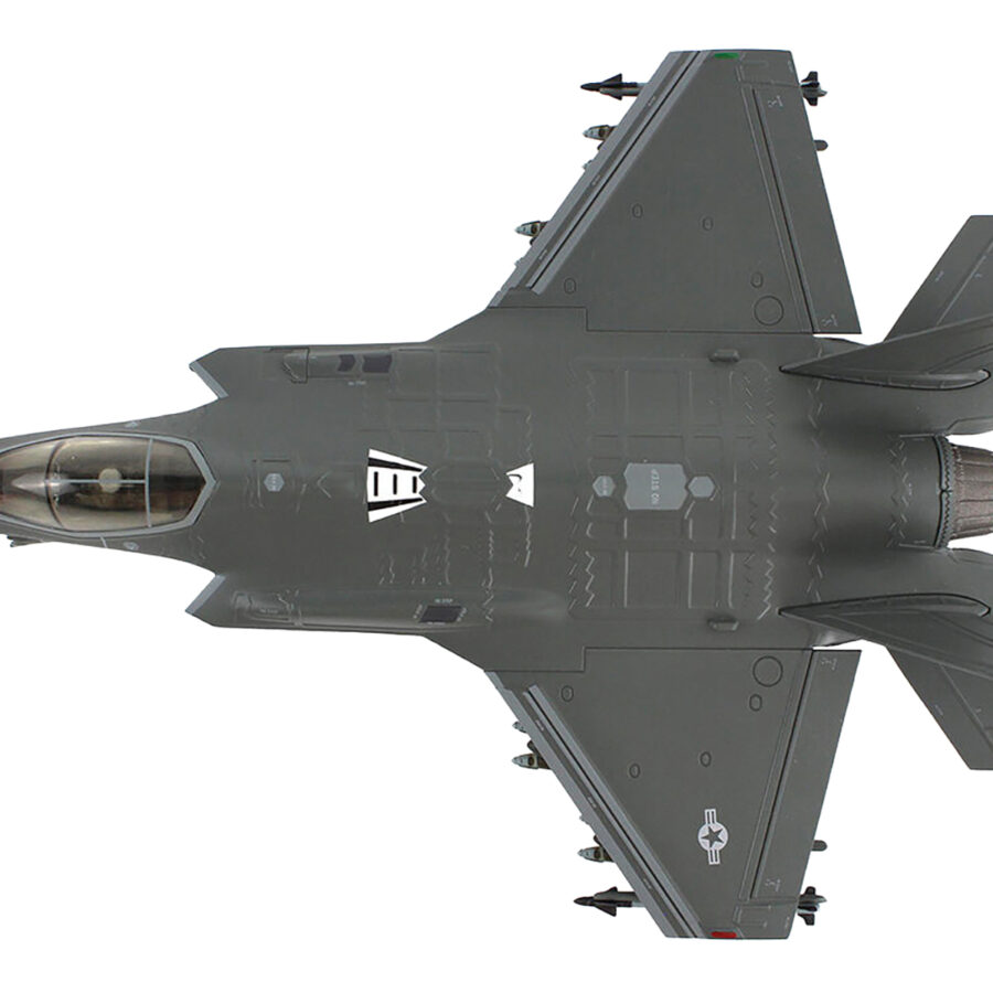 Lockheed Martin F-35A Lightning II Aircraft "5345 354th Operations Group Eielson Air Force Base Alaska" (2020s) United States Air Force "Air Power Series" 1/72 Diecast Model by Hobby Master Automotive